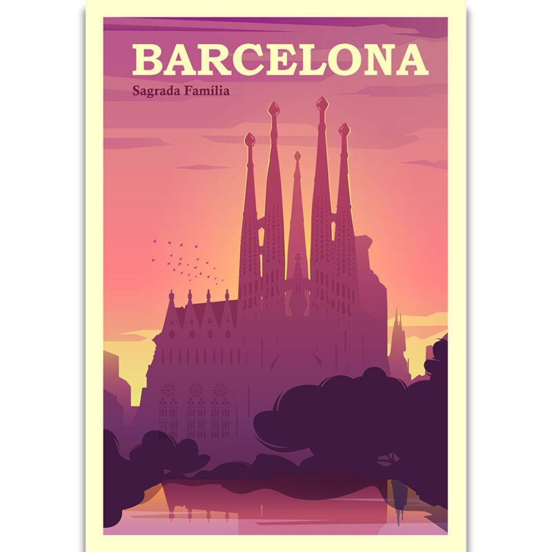Verden rundt: Barcelona - Sagrada Familia