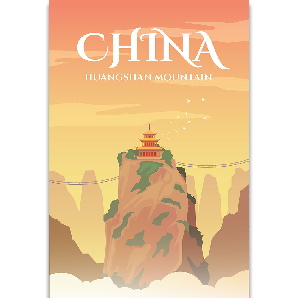 Verden rundt: China - Huangshan mountain