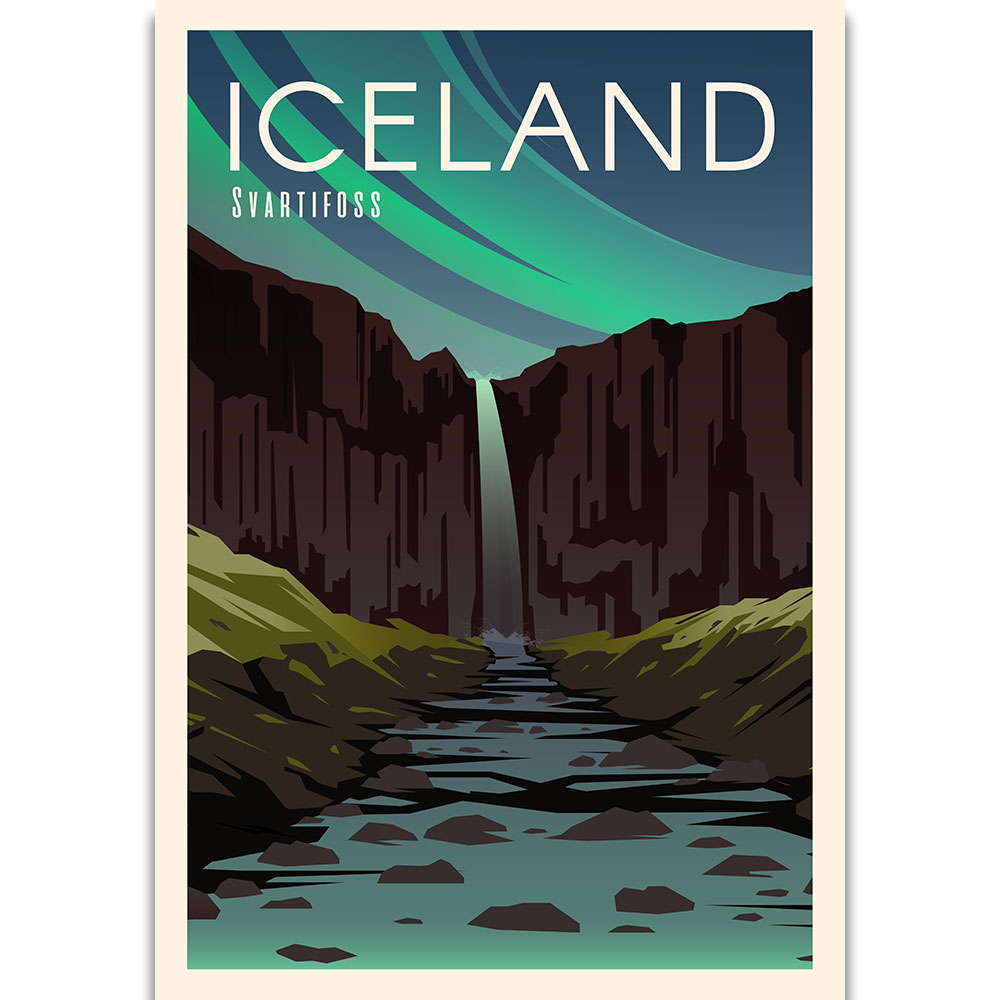 Verden rundt: Island - Svartifoss