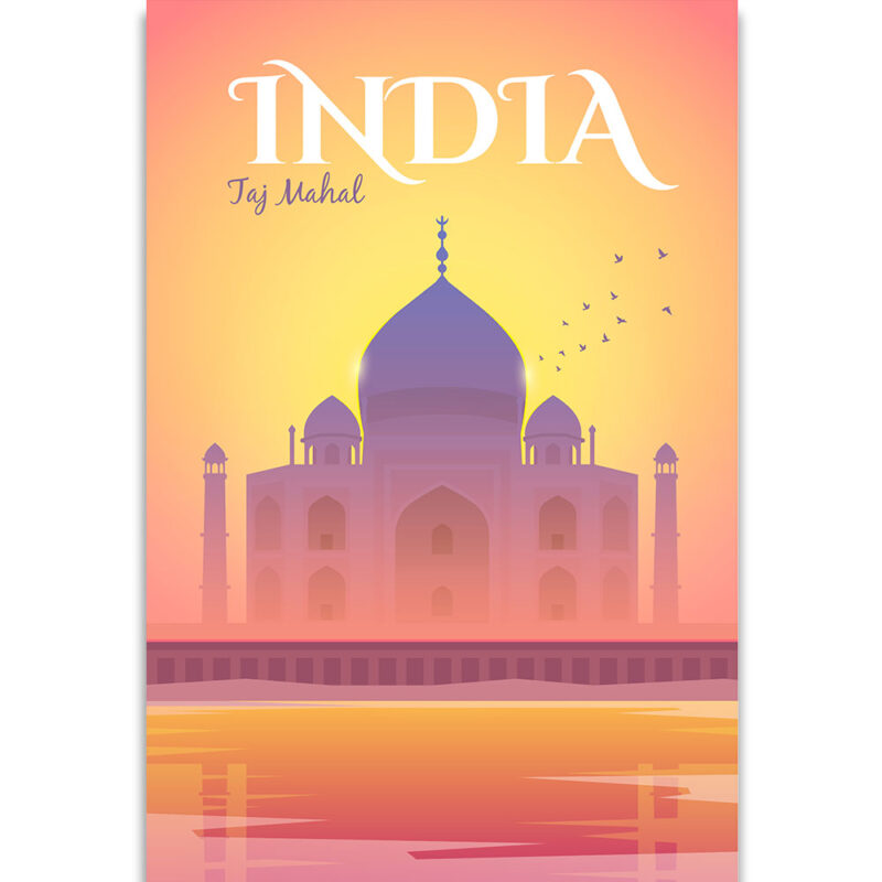 Verden rundt: India - Taj Mahal