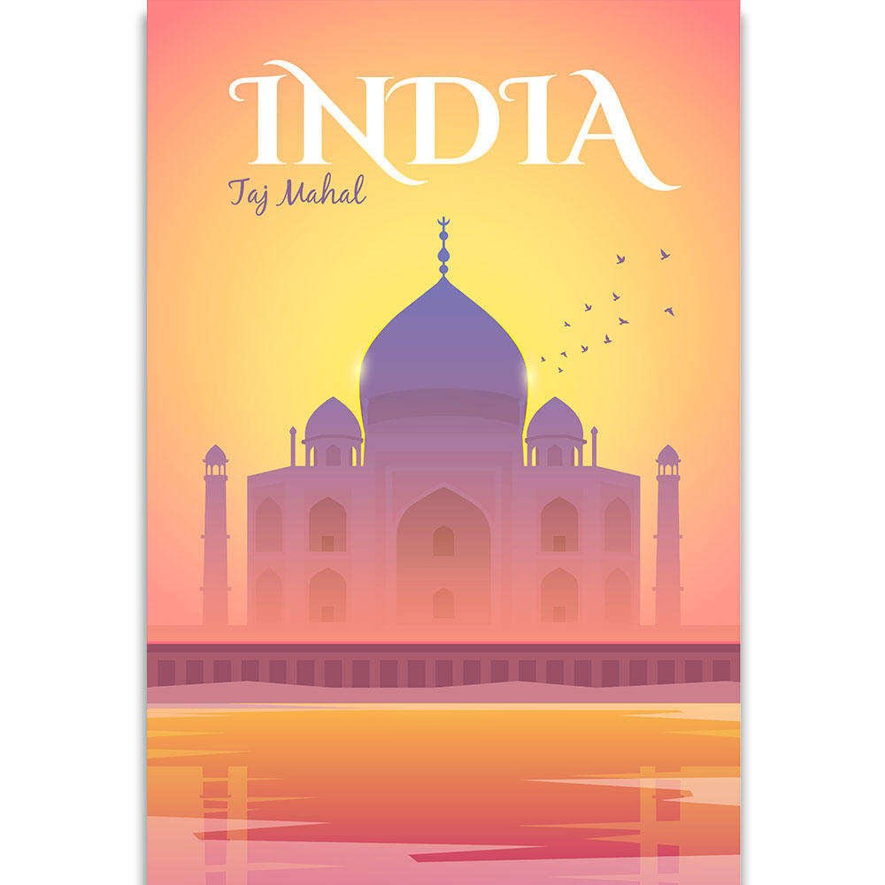 Verden rundt: India - Taj Mahal