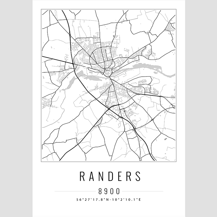 Randers - Bykort