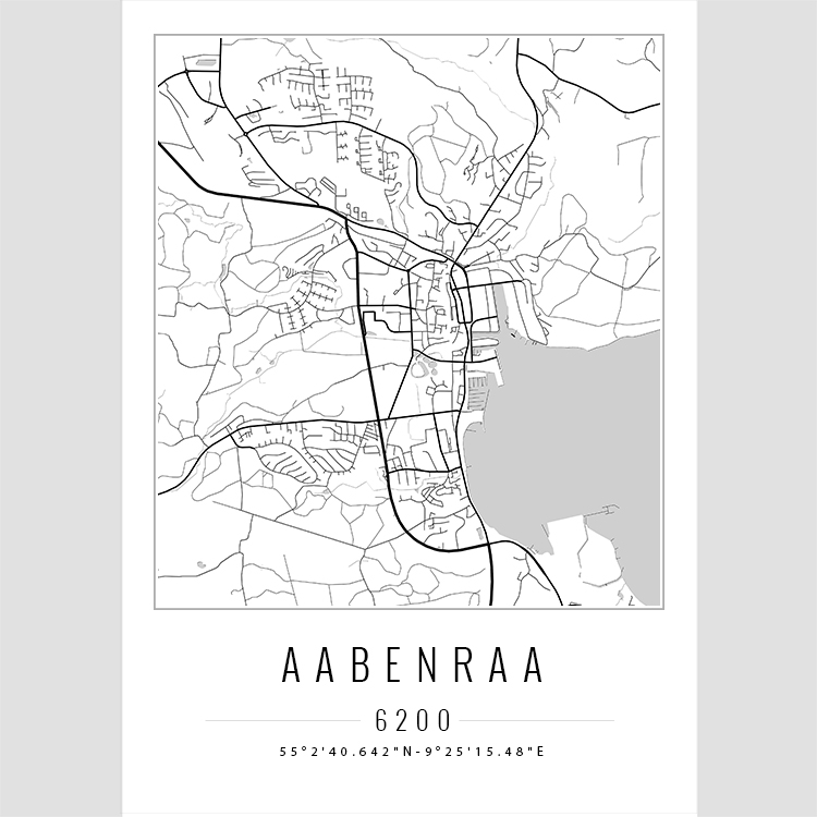 Aabenraa - Bykort