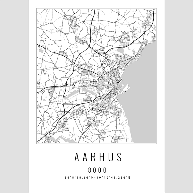 Aarhus - Bykort