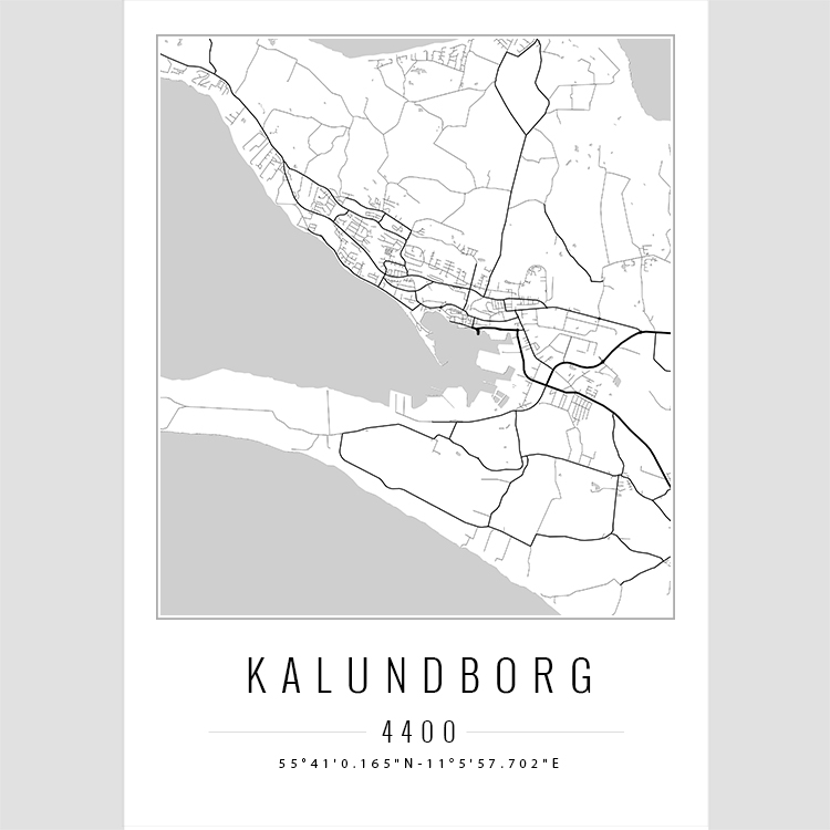 Kalundborg - Bykort