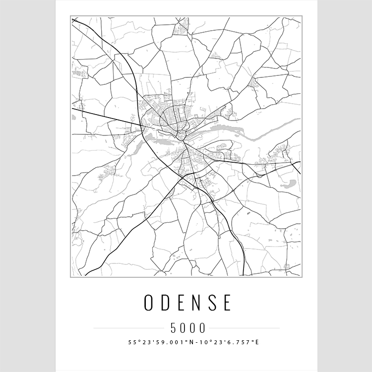 Odense - Bykort