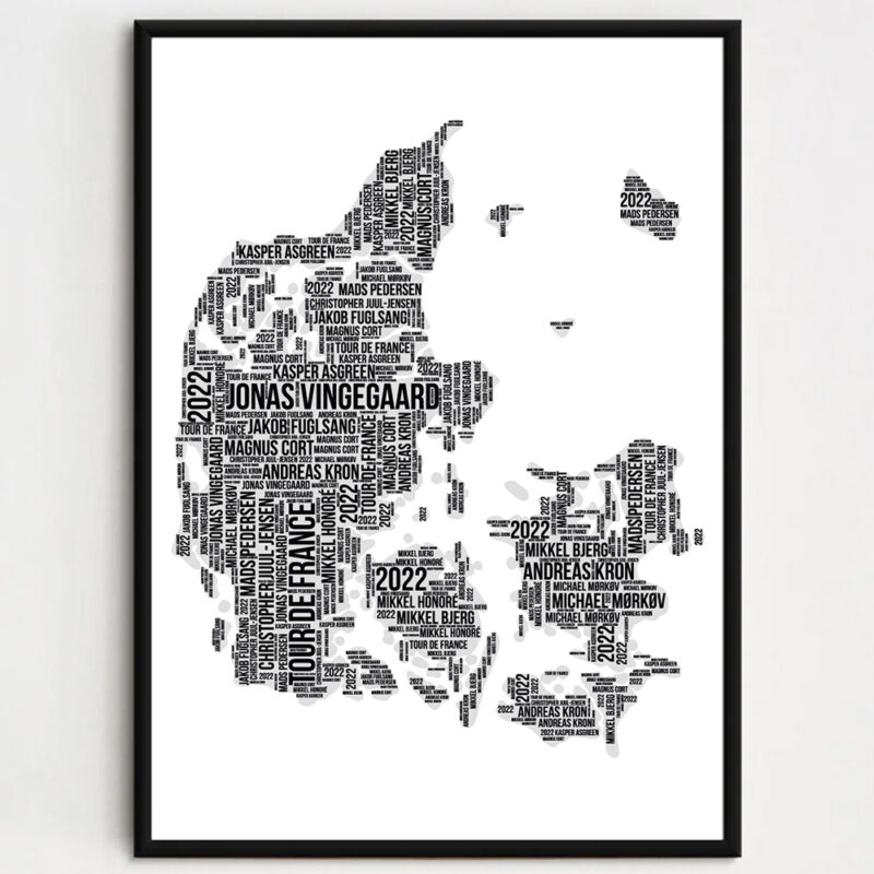 Tour de France 2022 Mindeplakat