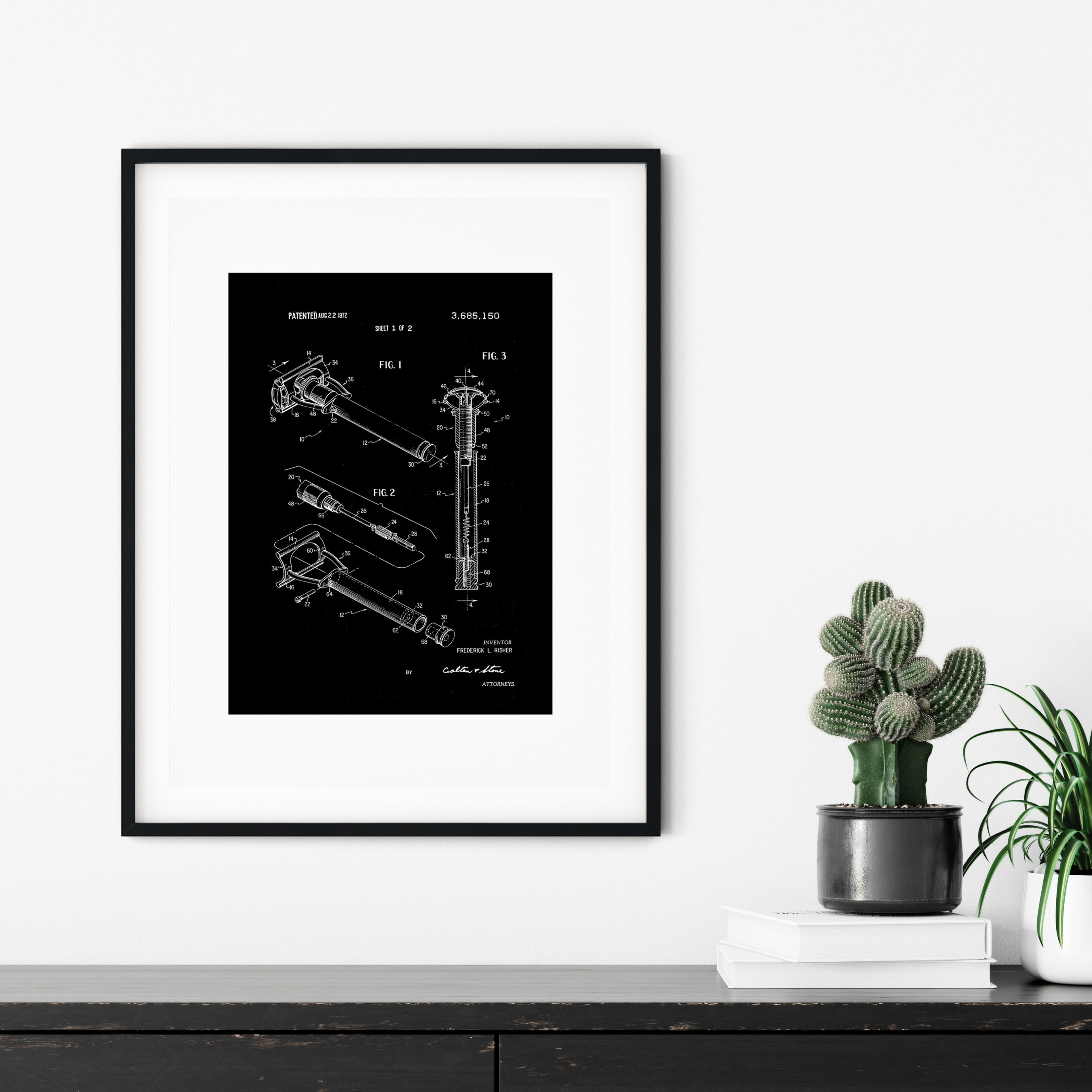 Patent plakat: Double Edge Safety Razor - Billede 2