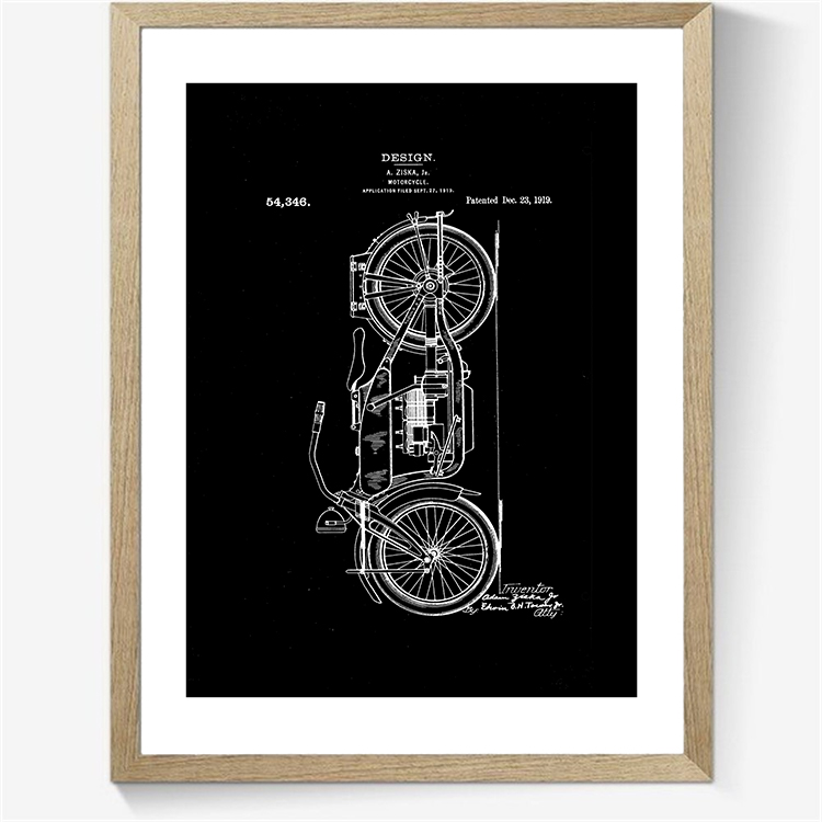 Patent plakat: The Motorcycle