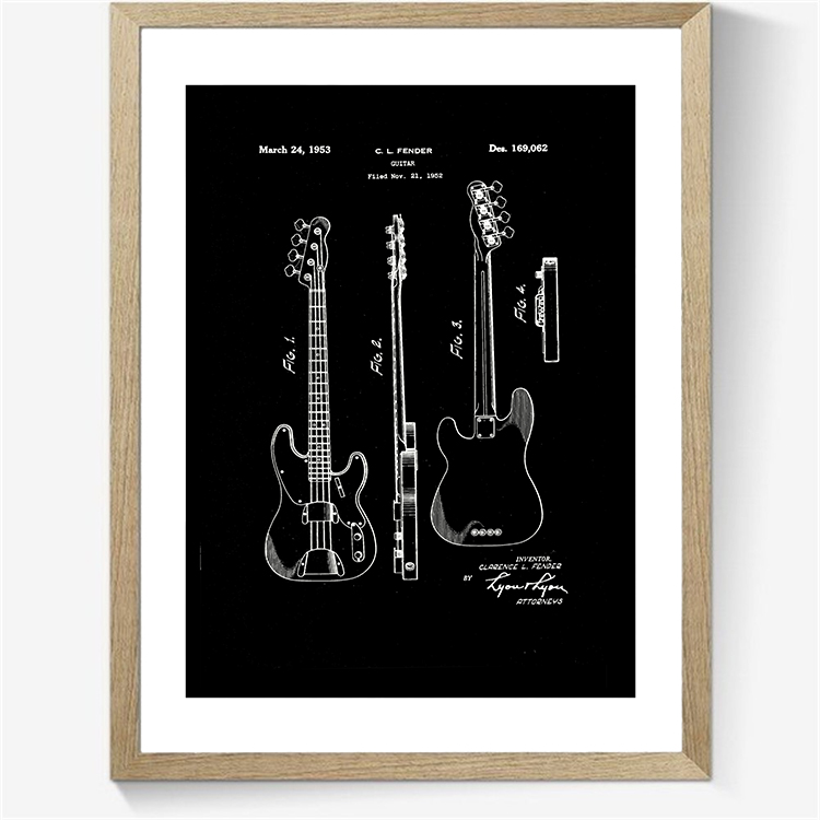 Patent plakat: Precision Bass