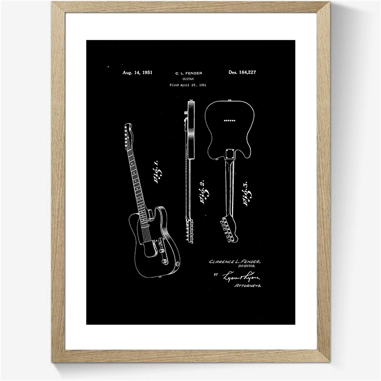 Patent plakat: The Telecaster