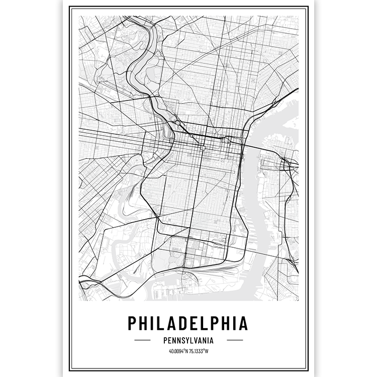 Phoenix - Arizona - USA City Map