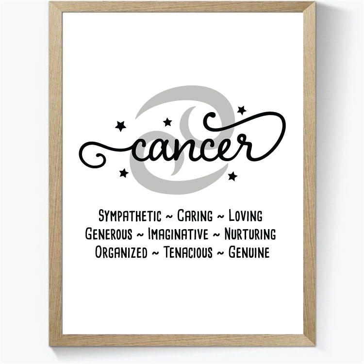 Stjernetegn - Cancer - Engelsk