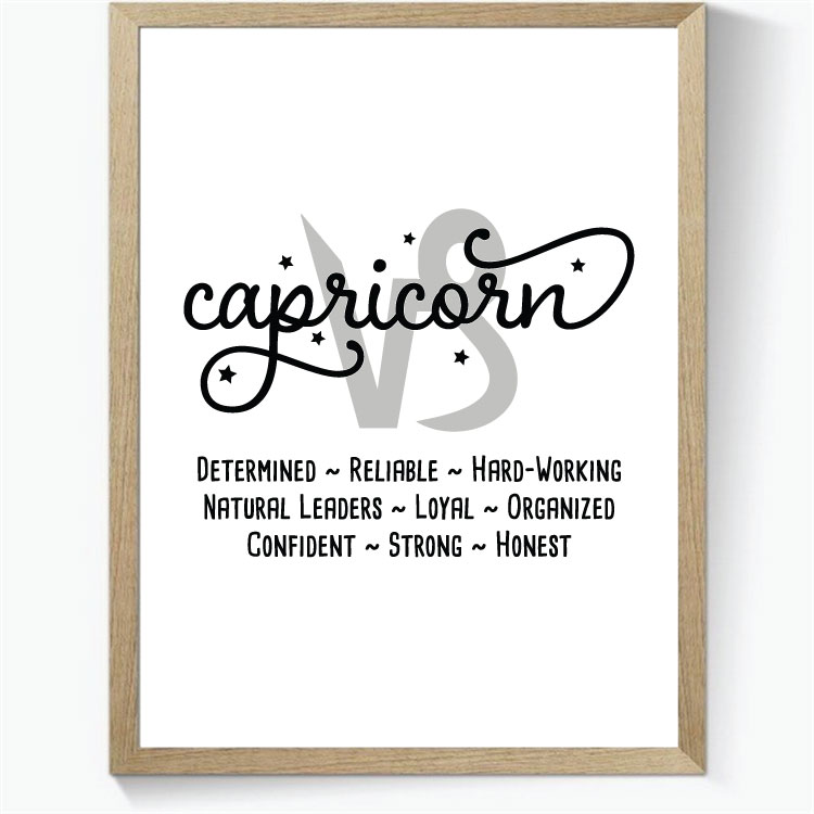 Stjernetegn - Capricorn - Engelsk