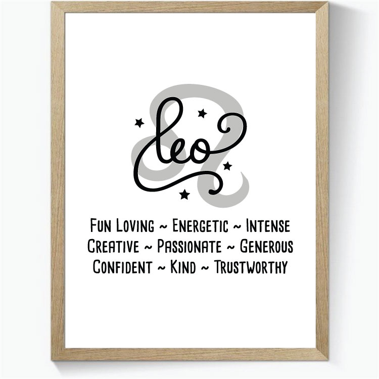 Stjernetegn - Leo - Engelsk