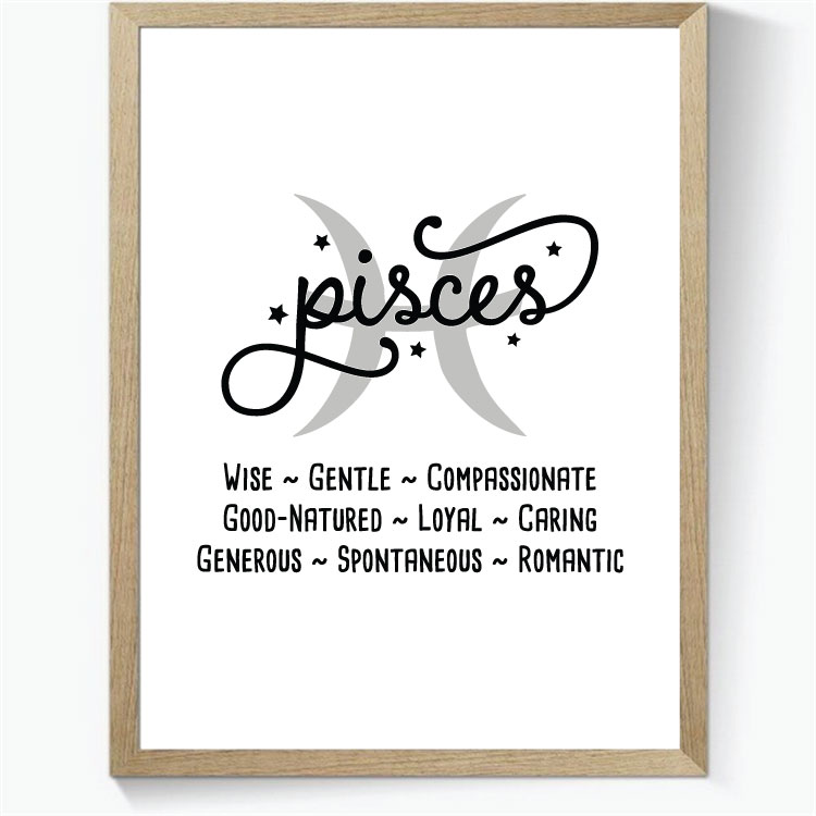 Stjernetegn - Pisces - Engelsk