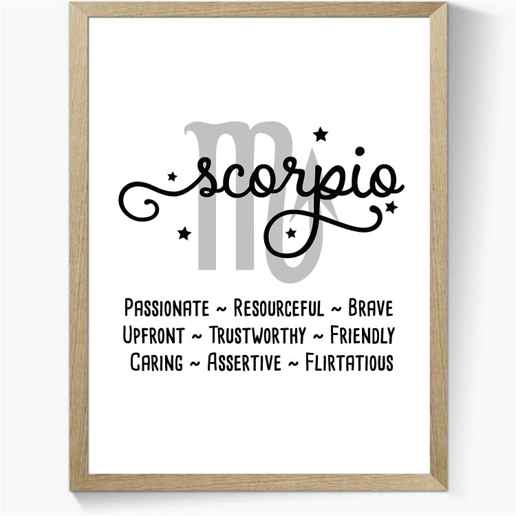 Stjernetegn - Scorpio - Engelsk