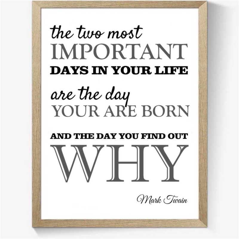 The Two Most Important Days....