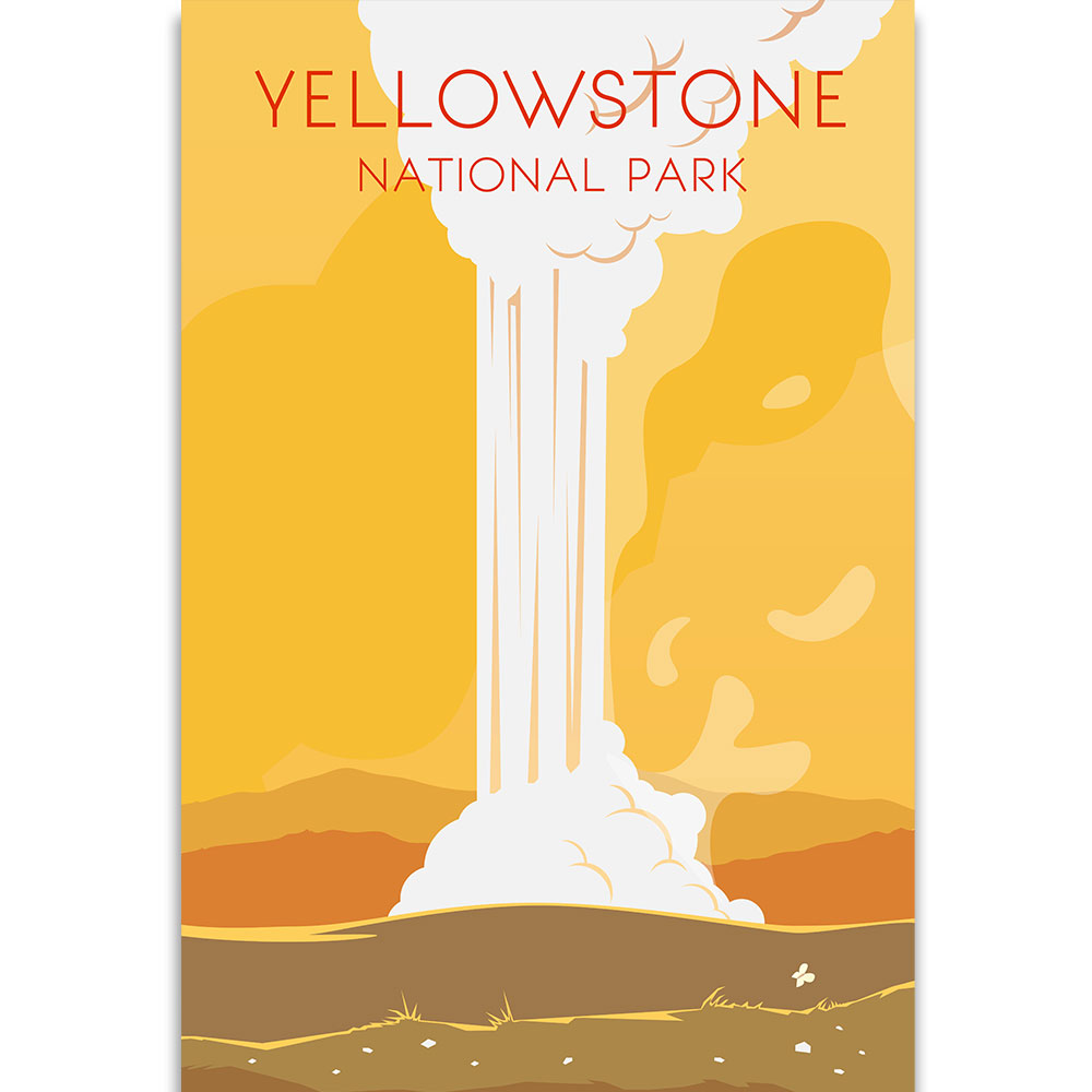 Verden rundt: Yellowstone - National Park