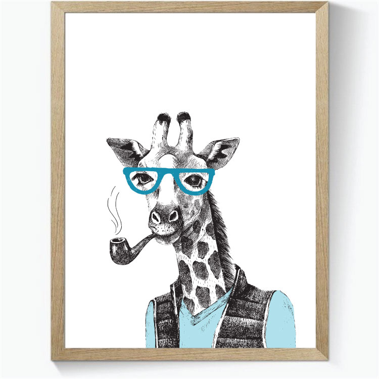 Animal Hipsters: Giraf