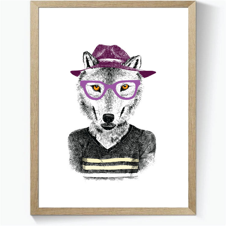 Animal Hipsters: Ulv