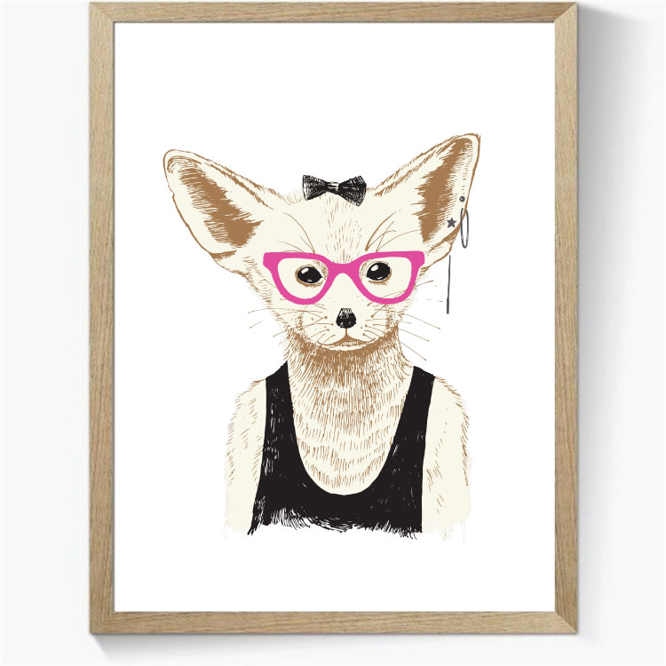 Animal Hipsters: Ørkenræv