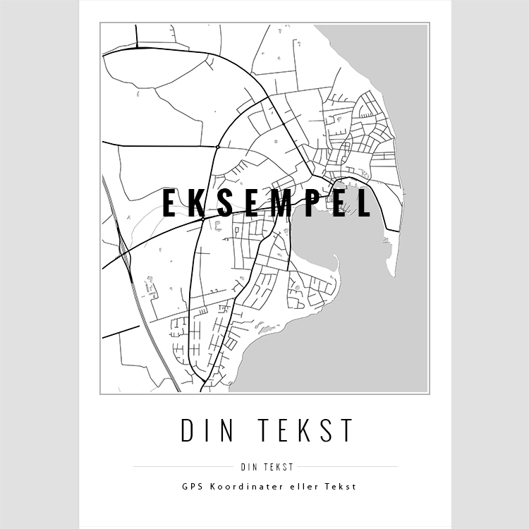 Design selv - Bykort
