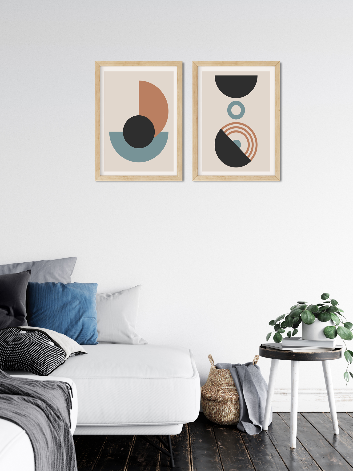 Gaia - minimalistisk geometri - Billede 2