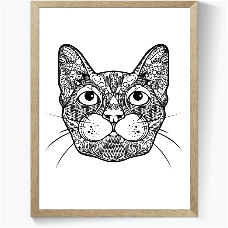 Cat - Zentangle Art