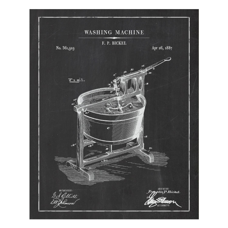 Patentplakat: Washing machine - Billede 2