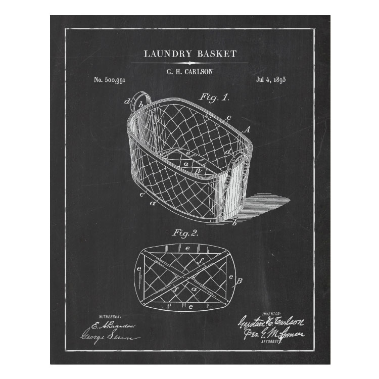 Patentplakat: Laundry basket - Billede 2