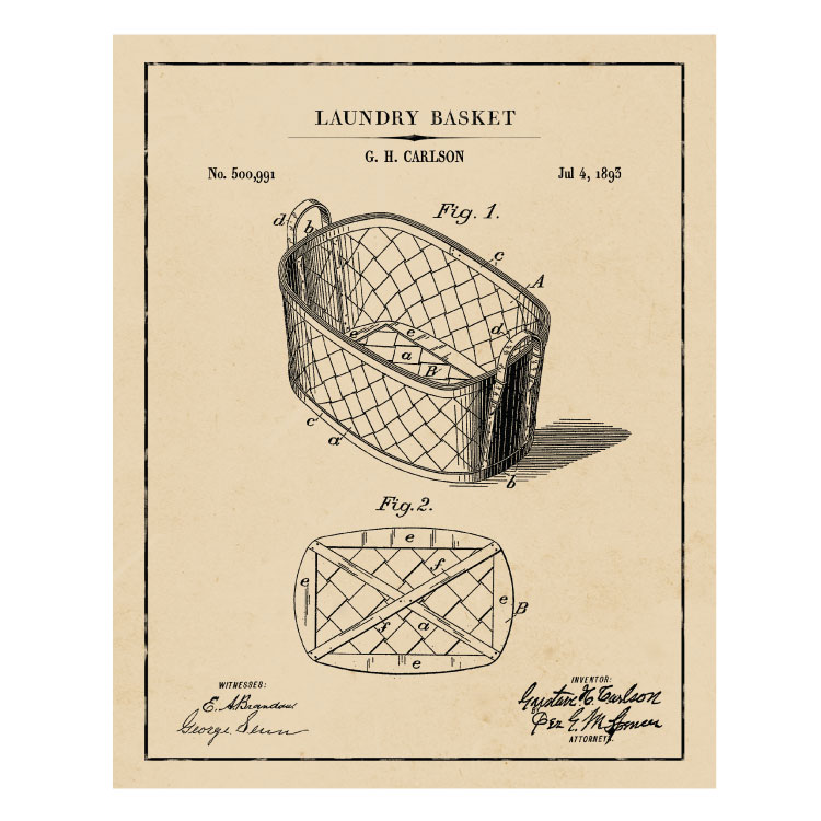 Patentplakat: Laundry basket - Billede 3