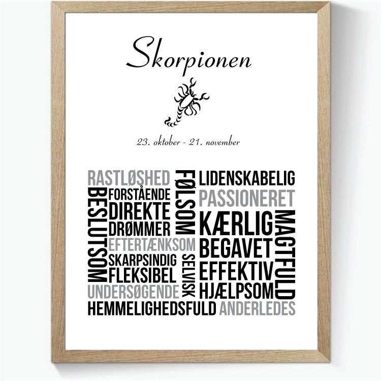 Stjernetegn - Skorpionen