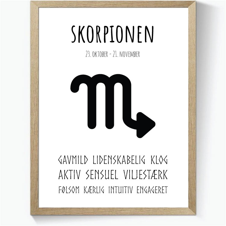 Stjernetegn - Skorpionen
