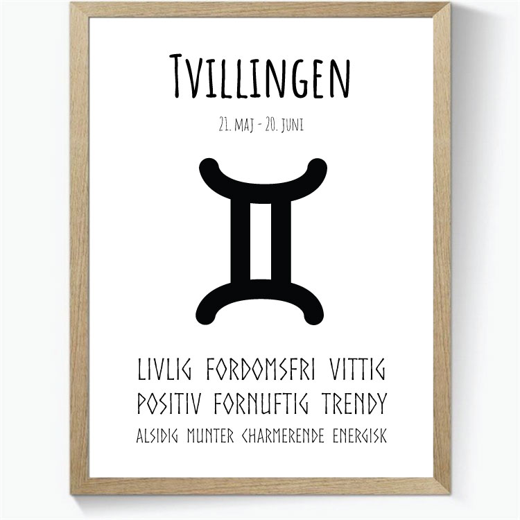 Stjernetegn - Tvillingen