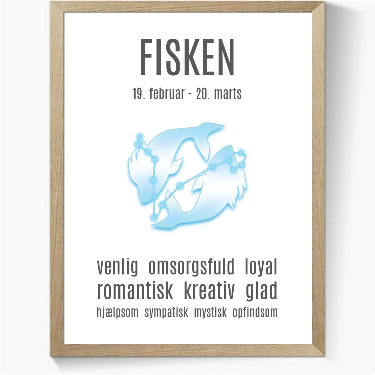 Stjernetegnsfigur - Fisken