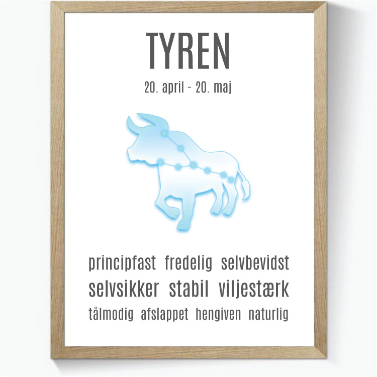 Stjernetegnsfigur - Tyren