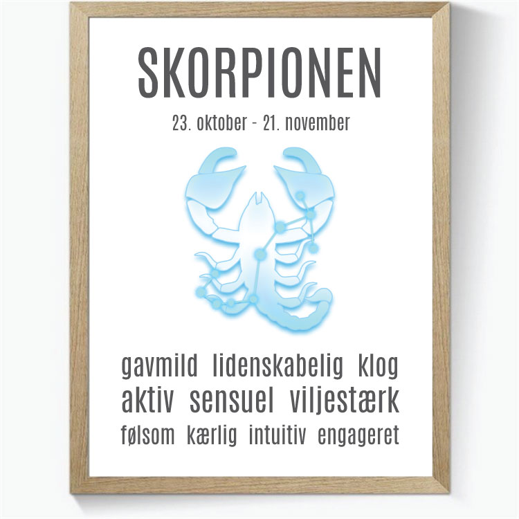 Stjernetegnsfigur - Skorpionen