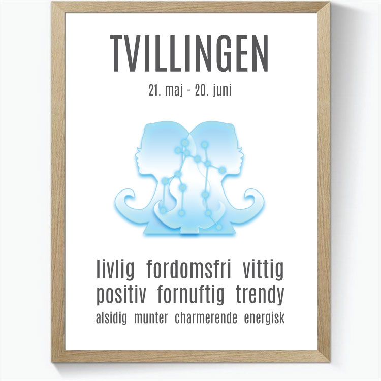 Stjernetegnsfigur - Tvillingen