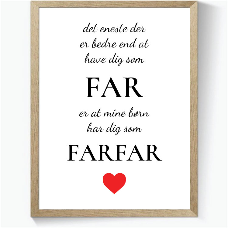 Det eneste..... Far | Farfar