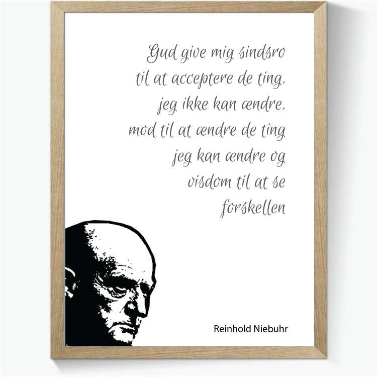 Gud give mig sindsro til at acceptere....