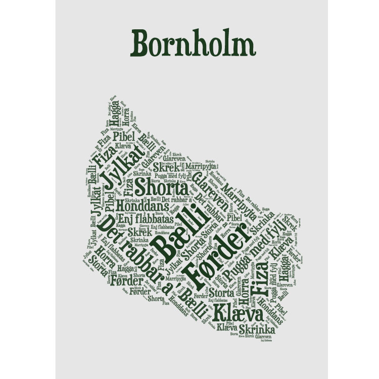 Bornholmsk - Bornholm