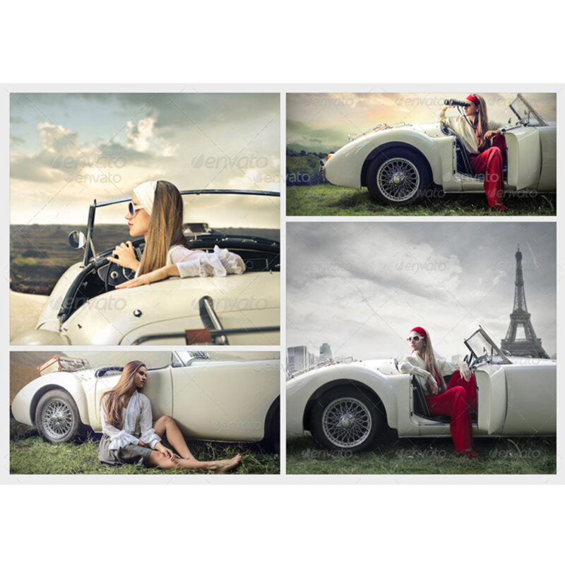 Fotocollage med  4 billeder - DESIGN SELV