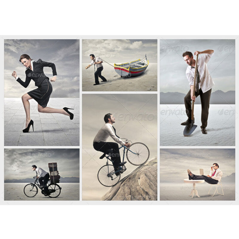 Fotocollage med  6 billeder - DESIGN SELV