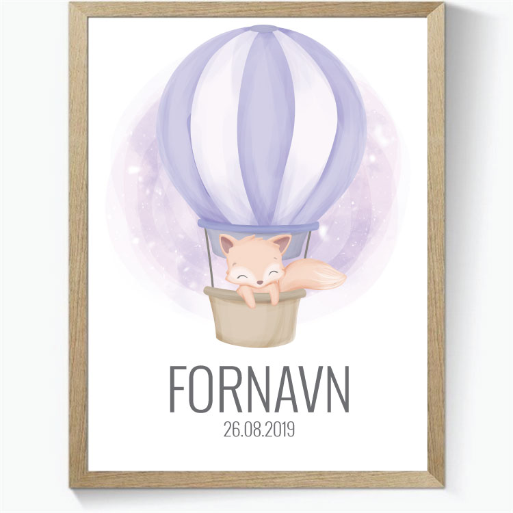 Mikkel ræv i ballon