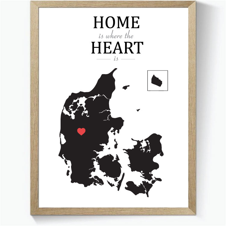 Home is where the heart is - Design selv