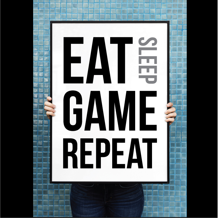 Eat Sleep Game Repeat - Billede 2