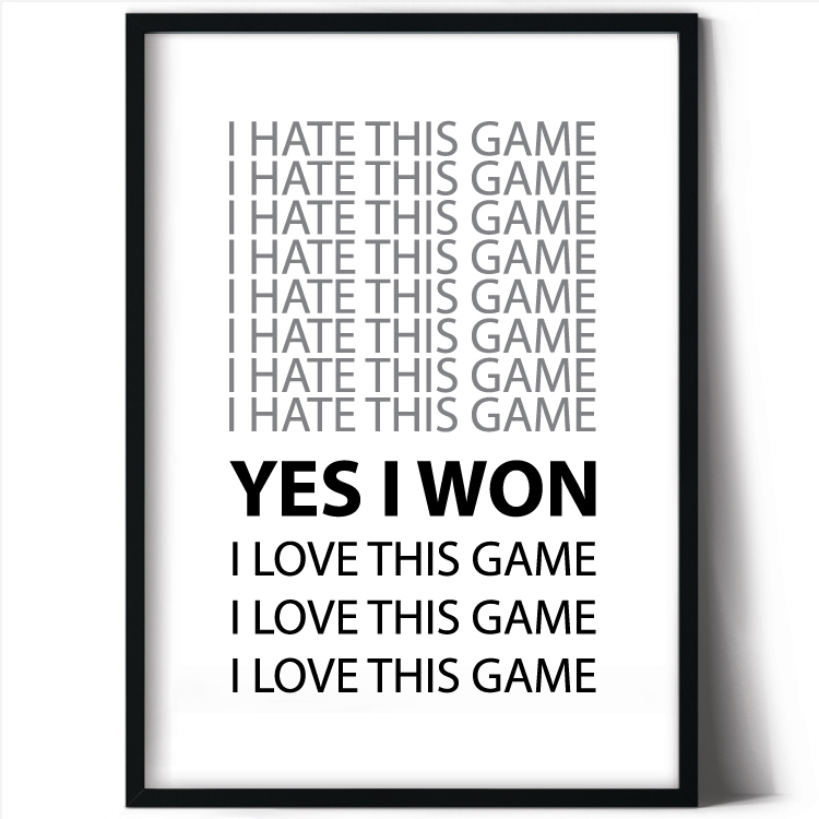 I hate this game - I love this game