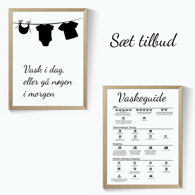 Vaskeguide + Vask idag eller..... (Sætpris tilbud)