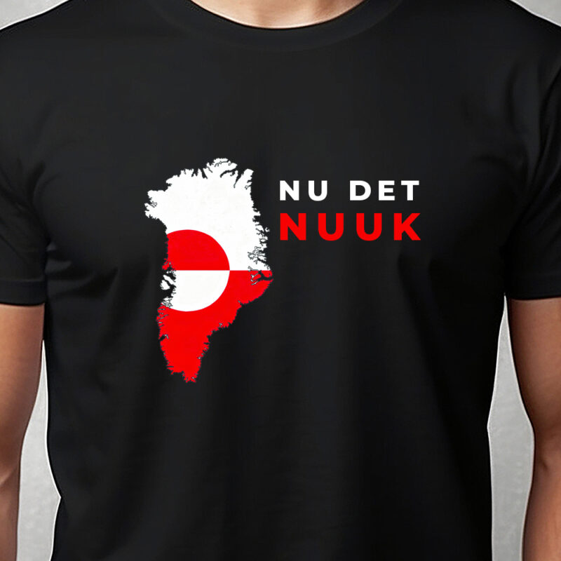 T-shirt: Nu det NUUK